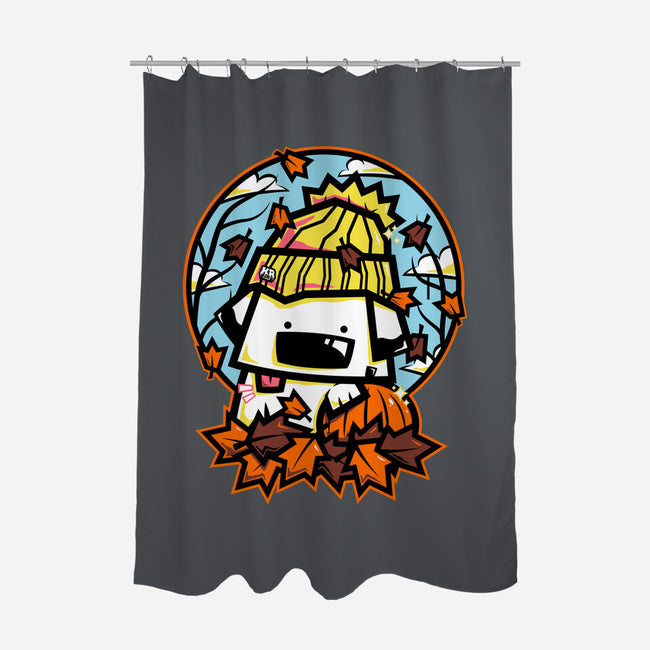 Fall Season Dog-None-Polyester-Shower Curtain-krisren28