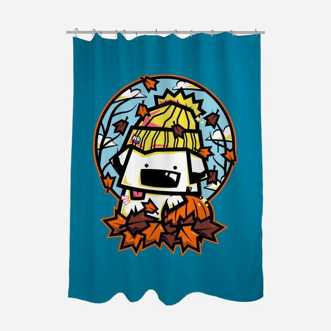 Fall Season Dog-None-Polyester-Shower Curtain-krisren28