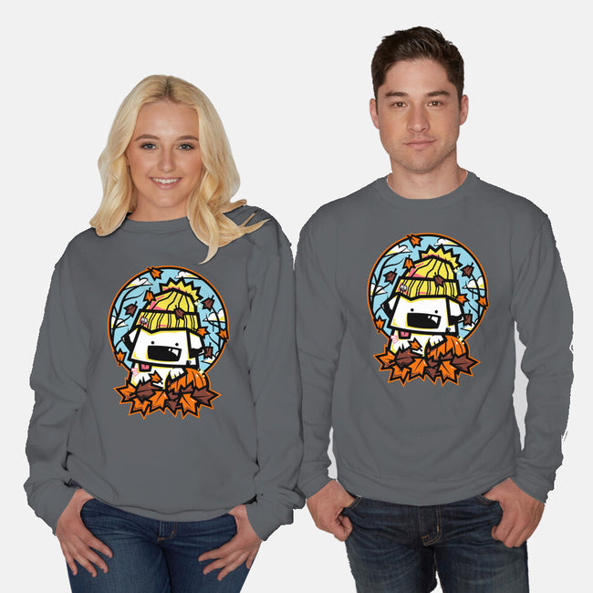 Fall Season Dog-Unisex-Crew Neck-Sweatshirt-krisren28