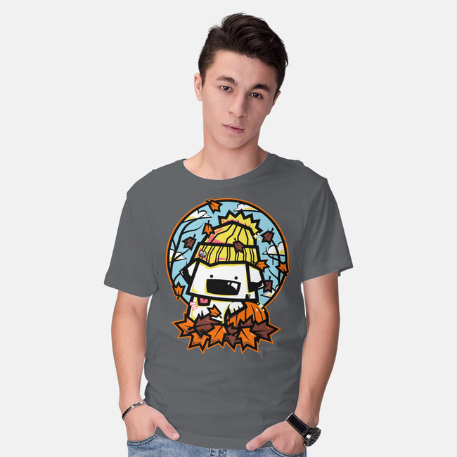 Fall Season Dog-Mens-Basic-Tee-krisren28