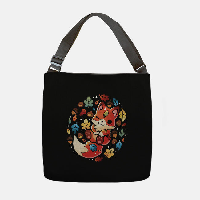 Fox Leaf-None-Adjustable Tote-Bag-Vallina84