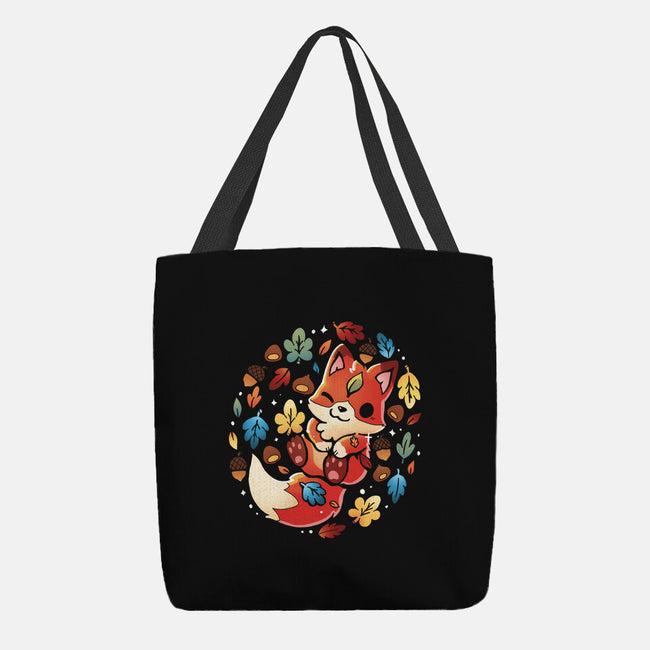 Fox Leaf-None-Basic Tote-Bag-Vallina84