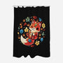 Fox Leaf-None-Polyester-Shower Curtain-Vallina84
