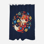 Fox Leaf-None-Polyester-Shower Curtain-Vallina84