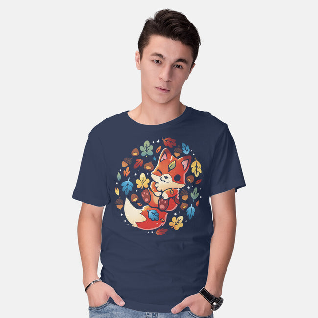 Fox Leaf-Mens-Basic-Tee-Vallina84