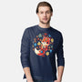 Fox Leaf-Mens-Long Sleeved-Tee-Vallina84