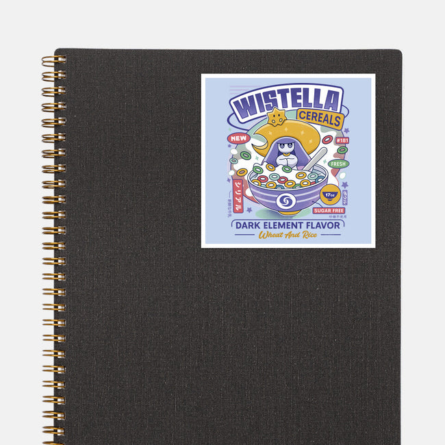 Wistella Cereals Vintage-None-Glossy-Sticker-LAGELANTEE