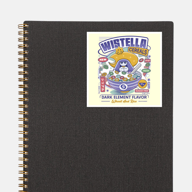 Wistella Cereals Vintage-None-Glossy-Sticker-LAGELANTEE