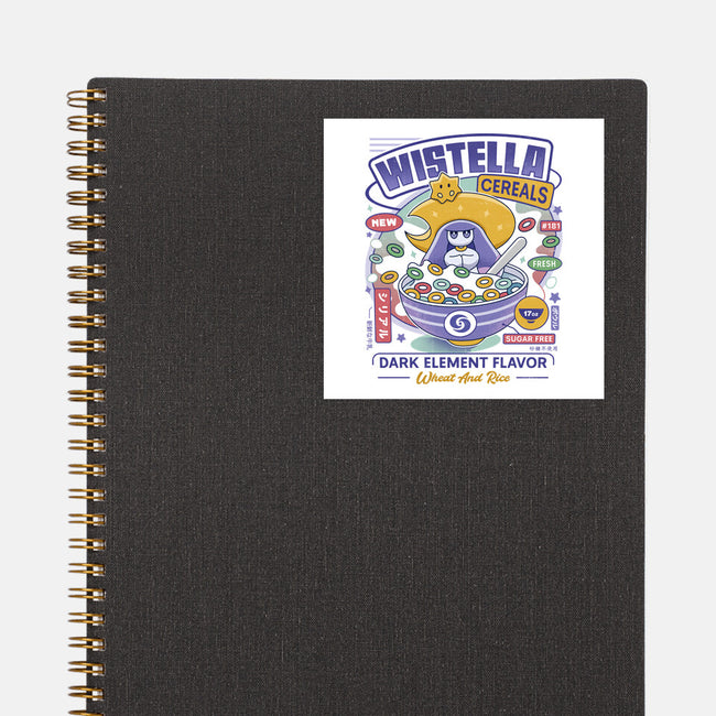 Wistella Cereals Vintage-None-Glossy-Sticker-LAGELANTEE