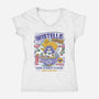 Wistella Cereals Vintage-Womens-V-Neck-Tee-LAGELANTEE