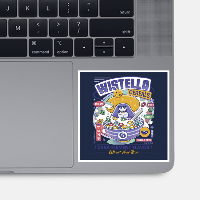 Wistella Cereals Vintage-None-Glossy-Sticker-LAGELANTEE