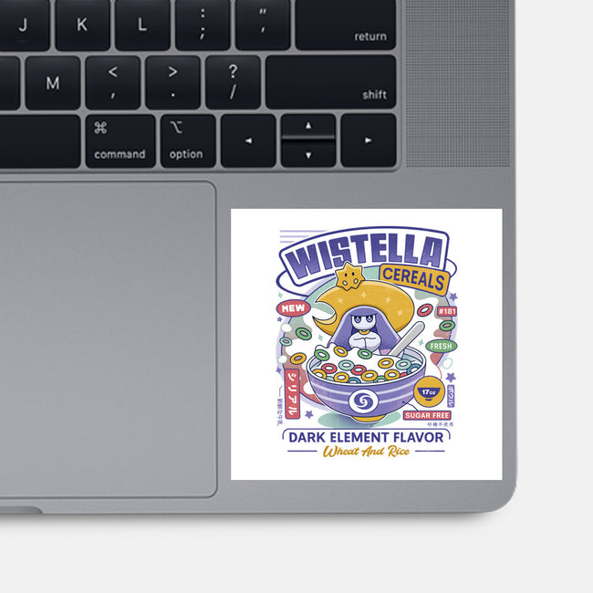 Wistella Cereals Vintage-None-Glossy-Sticker-LAGELANTEE