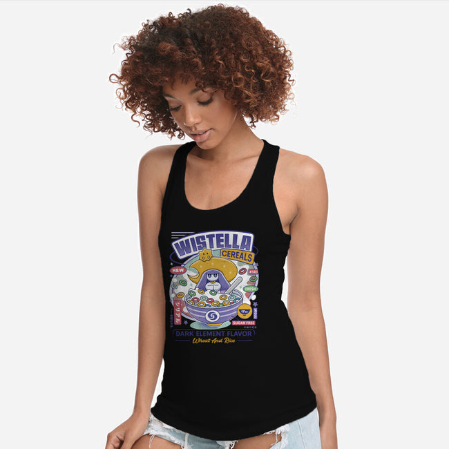 Wistella Cereals Vintage-Womens-Racerback-Tank-LAGELANTEE