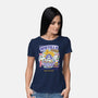 Wistella Cereals Vintage-Womens-Basic-Tee-LAGELANTEE