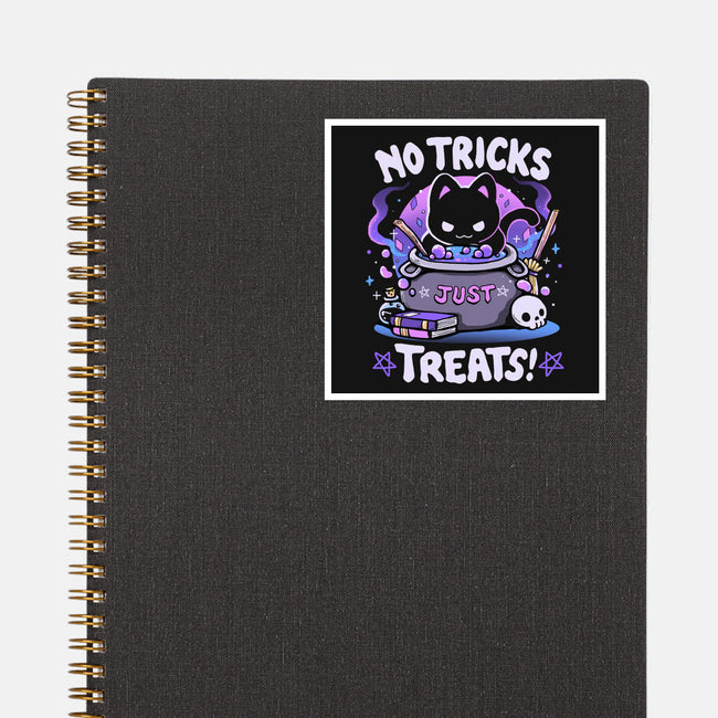 No Tricks Just Treats-None-Glossy-Sticker-Vallina84