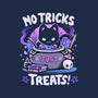 No Tricks Just Treats-None-Fleece-Blanket-Vallina84