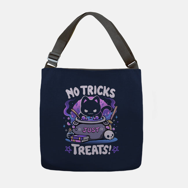No Tricks Just Treats-None-Adjustable Tote-Bag-Vallina84