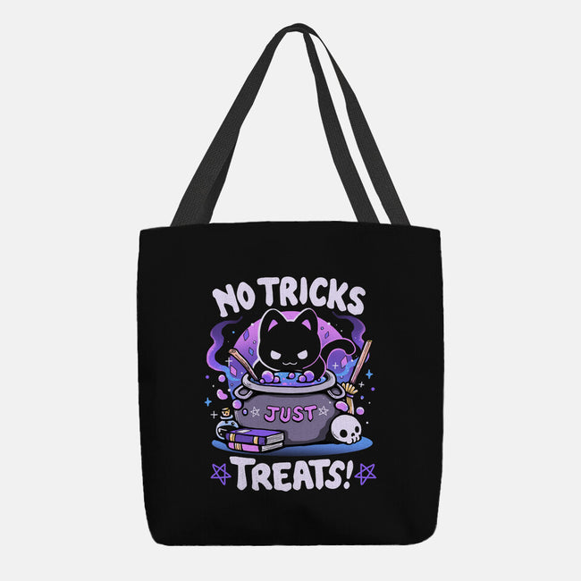 No Tricks Just Treats-None-Basic Tote-Bag-Vallina84