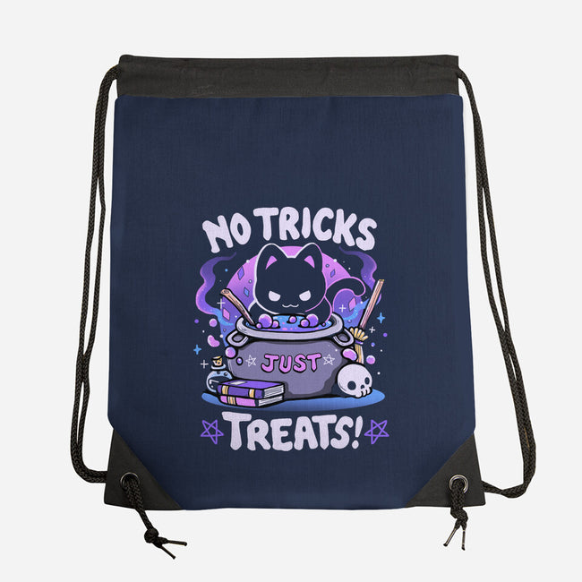 No Tricks Just Treats-None-Drawstring-Bag-Vallina84