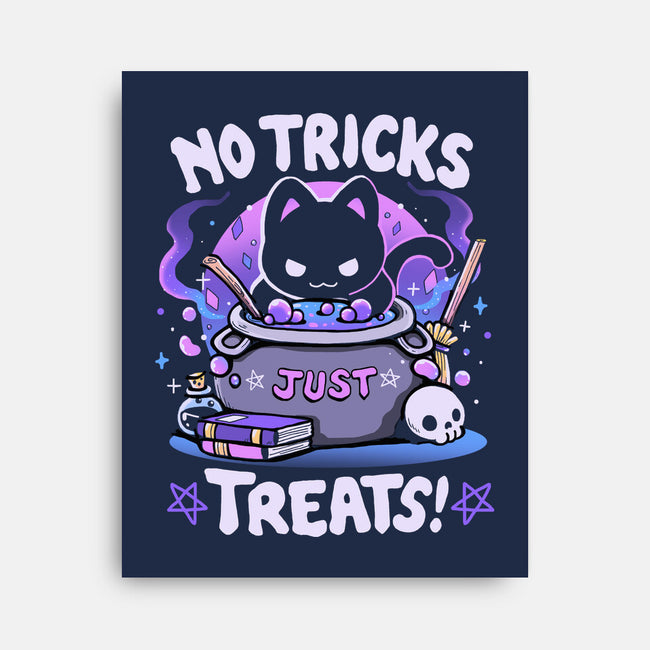 No Tricks Just Treats-None-Stretched-Canvas-Vallina84