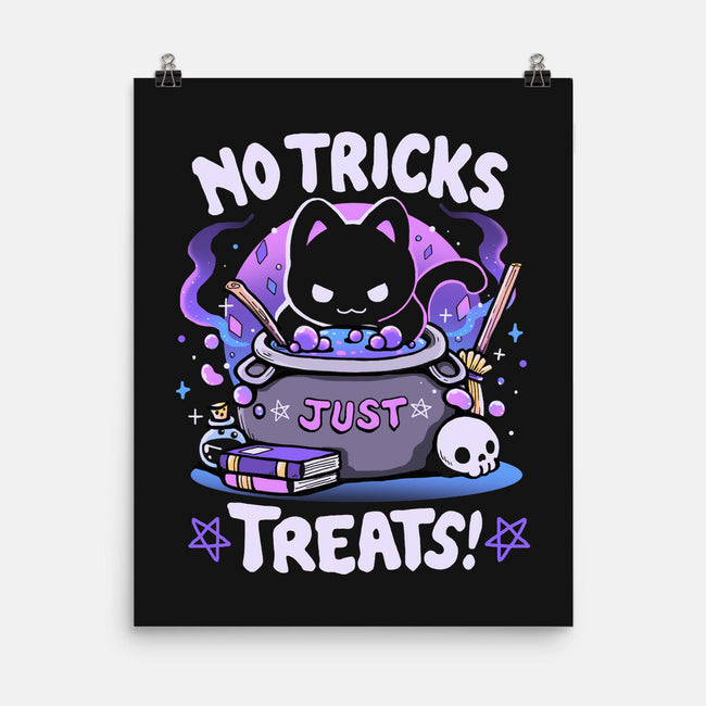 No Tricks Just Treats-None-Matte-Poster-Vallina84