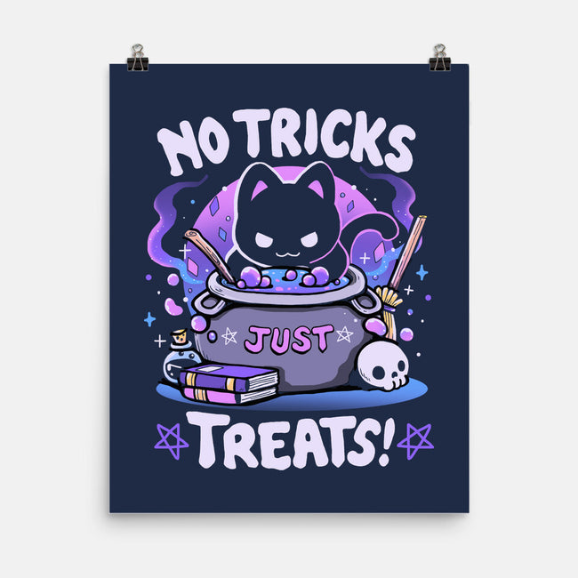 No Tricks Just Treats-None-Matte-Poster-Vallina84