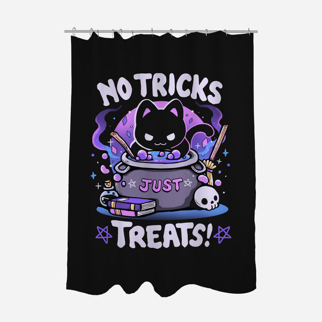 No Tricks Just Treats-None-Polyester-Shower Curtain-Vallina84