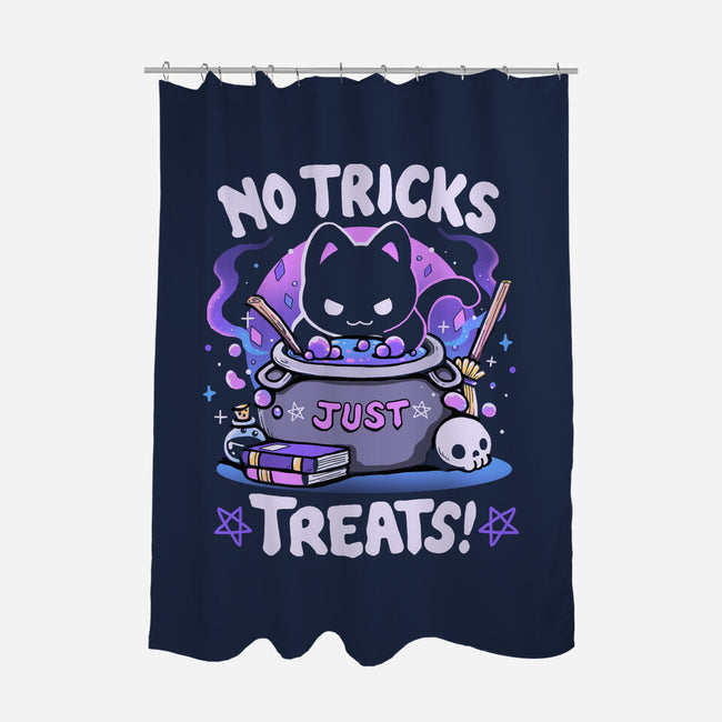 No Tricks Just Treats-None-Polyester-Shower Curtain-Vallina84