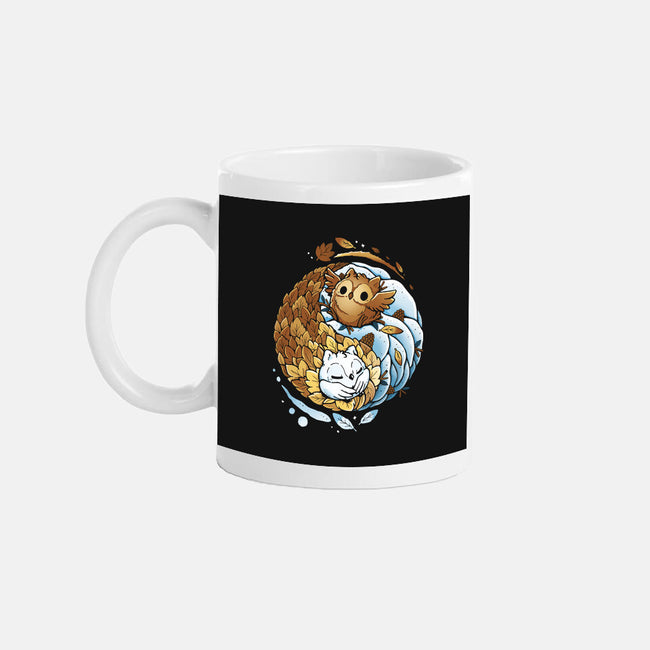 Ying Yang Seasons-None-Mug-Drinkware-Vallina84