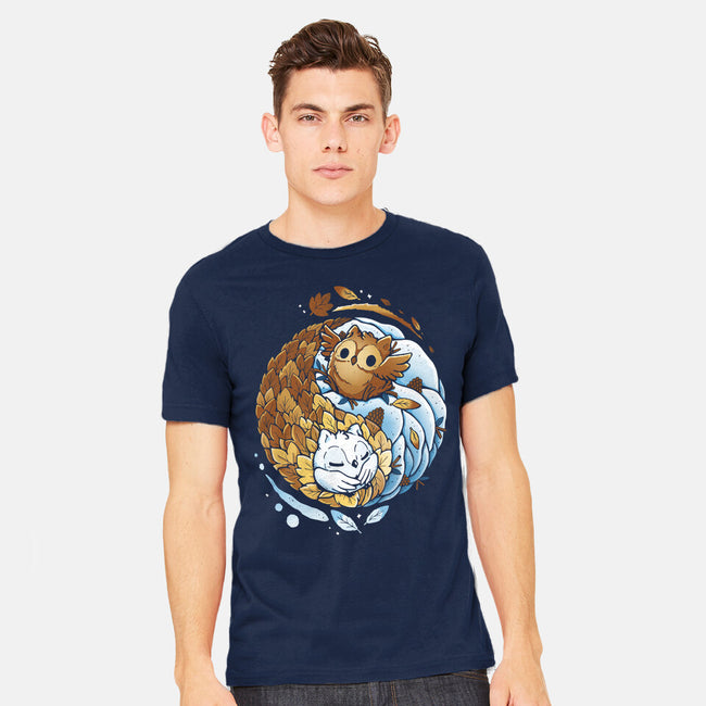 Ying Yang Seasons-Mens-Heavyweight-Tee-Vallina84