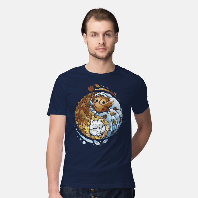 Ying Yang Seasons-Mens-Premium-Tee-Vallina84