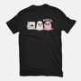 Pink Laundry Ghost-Womens-Basic-Tee-NemiMakeit