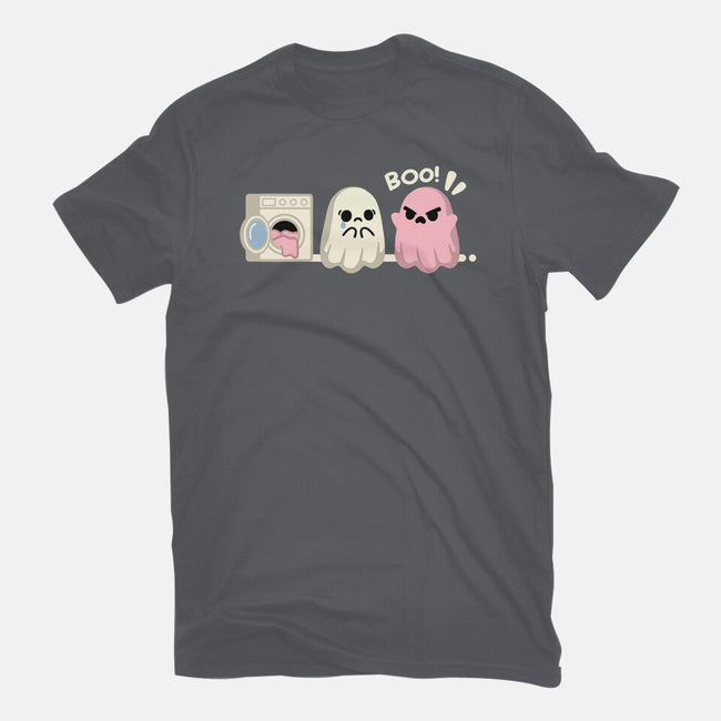 Pink Laundry Ghost-Mens-Basic-Tee-NemiMakeit