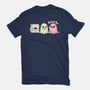 Pink Laundry Ghost-Mens-Basic-Tee-NemiMakeit