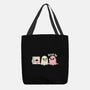 Pink Laundry Ghost-None-Basic Tote-Bag-NemiMakeit