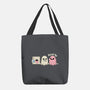 Pink Laundry Ghost-None-Basic Tote-Bag-NemiMakeit