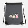 Pink Laundry Ghost-None-Drawstring-Bag-NemiMakeit