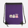 Pink Laundry Ghost-None-Drawstring-Bag-NemiMakeit