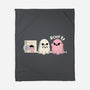 Pink Laundry Ghost-None-Fleece-Blanket-NemiMakeit