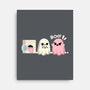 Pink Laundry Ghost-None-Stretched-Canvas-NemiMakeit
