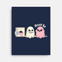Pink Laundry Ghost-None-Stretched-Canvas-NemiMakeit