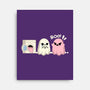 Pink Laundry Ghost-None-Stretched-Canvas-NemiMakeit