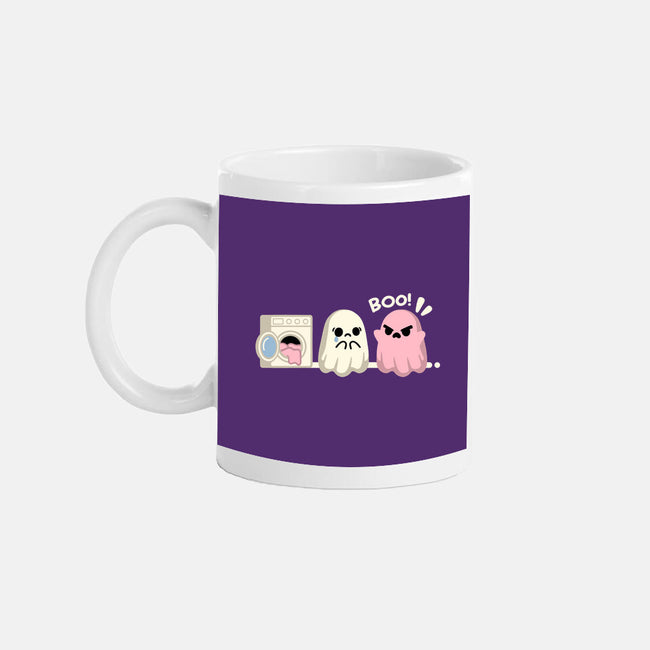 Pink Laundry Ghost-None-Mug-Drinkware-NemiMakeit