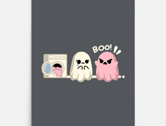 Pink Laundry Ghost