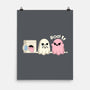 Pink Laundry Ghost-None-Matte-Poster-NemiMakeit