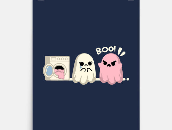 Pink Laundry Ghost