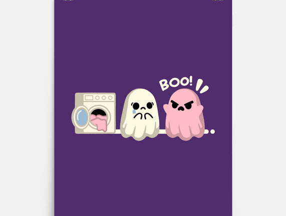 Pink Laundry Ghost