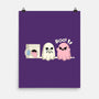 Pink Laundry Ghost-None-Matte-Poster-NemiMakeit