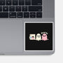 Pink Laundry Ghost-None-Glossy-Sticker-NemiMakeit