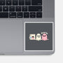 Pink Laundry Ghost-None-Glossy-Sticker-NemiMakeit